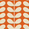 Orla Kiely Tiny Stem Made to Measure Wave Curtain + FREE Track Tomato