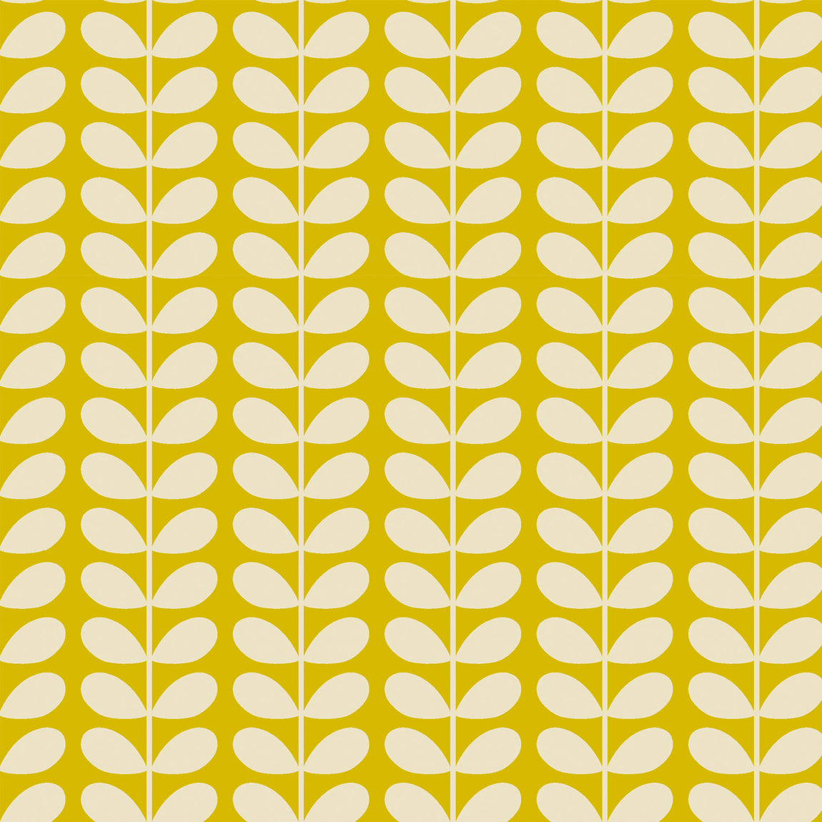 Orla Kiely Tiny Stem Translucent Made to Measure Roller Blind Yellow