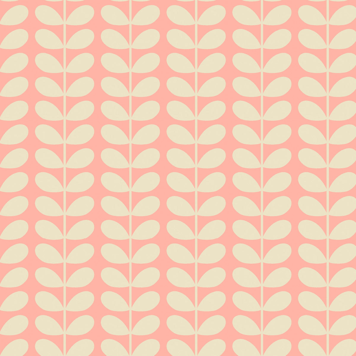Orla Kiely Tiny Stem Made to Measure Roman Blind Pink