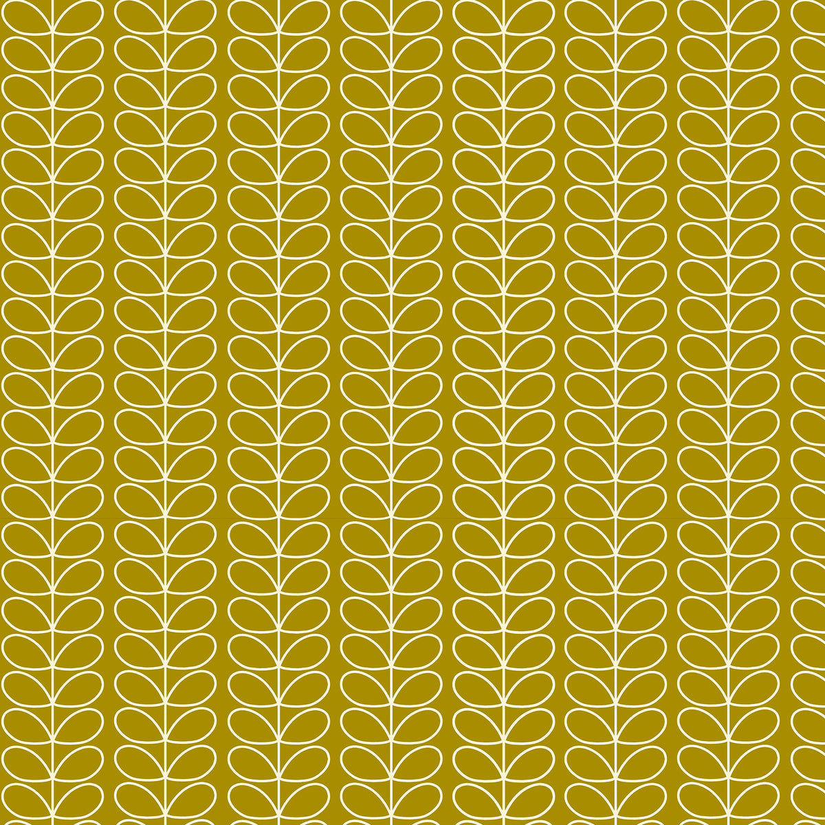 Orla Kiely Linear Stem Made to Measure Curtain Seagrass