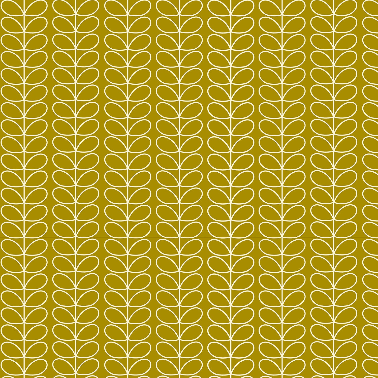 Orla Kiely Linear Stem Translucent Made to Measure Roller Blind Seagrass