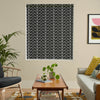 Orla Kiely Linear Stem Made to Measure Roman Blind Liquorice