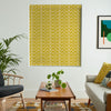 Orla Kiely Linear Stem Made to Measure Roman Blind Sunflower