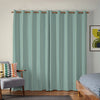 Orla Kiely Linear Stem Made to Measure Curtain Aqua
