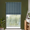 Orla Kiely Linear Stem Made to Measure Roman Blind Marine