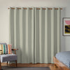 Orla Kiely Linear Stem Made to Measure Curtain Pebble