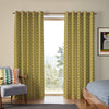 Orla Kiely Jumbo Linear Stem Made to Measure Curtain Seagrass