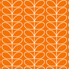 Orla Kiely Jumbo Linear Stem Made to Measure Roman Blind Persimmon
