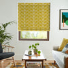 Orla Kiely Jumbo Linear Stem Made to Measure Roman Blind Sunflower