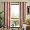 Orla Kiely Jumbo Linear Stem Made to Measure Curtain Bubblegum