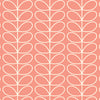 Orla Kiely Jumbo Linear Stem Made to Measure Curtain Bubblegum