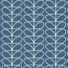 Orla Kiely Jumbo Linear Stem Made to Measure Curtain Marine
