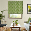 Orla Kiely Jumbo Linear Stem Made to Measure Roman Blind Chalky Green