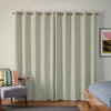 Orla Kiely Jumbo Linear Stem Made to Measure Curtain Pebble