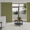 Orla Kiely Dog Show Made to Measure Wave Curtain + FREE Track Seagrass