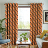 Orla Kiely Dog Show Made to Measure Curtain Persimmon