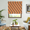 Orla Kiely Dog Show Made to Measure Roman Blind Persimmon