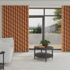 Orla Kiely Dog Show Made to Measure Wave Curtain + FREE Track Persimmon