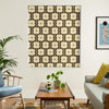 Orla Kiely Abacus Flower Made To Measure Roman Blind Conker