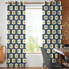 Orla Kiely Abacus Flower Made To Measure Roman Blind Navy