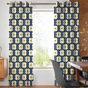 Abacus Flower Navy From £15.99