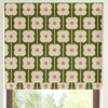 Orla Kiely Abacus Flower Made To Measure Curtains Seagrass