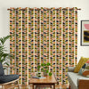 Orla Kiely Multi Stem Made To Measure Curtains Auburn Orange
