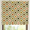 Orla Kiely Spot Flower Made To Measure Roman Blind Multi Autumn