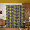 Orla Kiely Striped Tulip Made To Measure Curtains Navy
