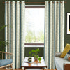 Orla Kiely Sycamore Stripe Made To Measure Curtains Duck Egg