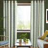 Orla Kiely Sycamore Stripe Made To Measure Roman Blind Duck Egg