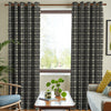 Orla Kiely Textured Flower Made To Measure Roman Blind Charcoal