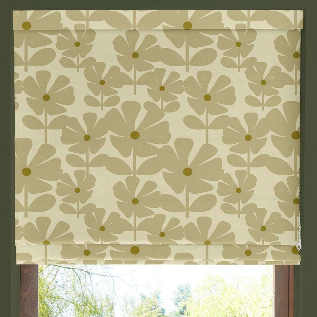Orla Kiely Wildflower Made To Measure Curtains Vintage Lace
