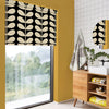 Orla Kiely Jumbo Solid Stem Made to Measure Blackout Roller Blind Black