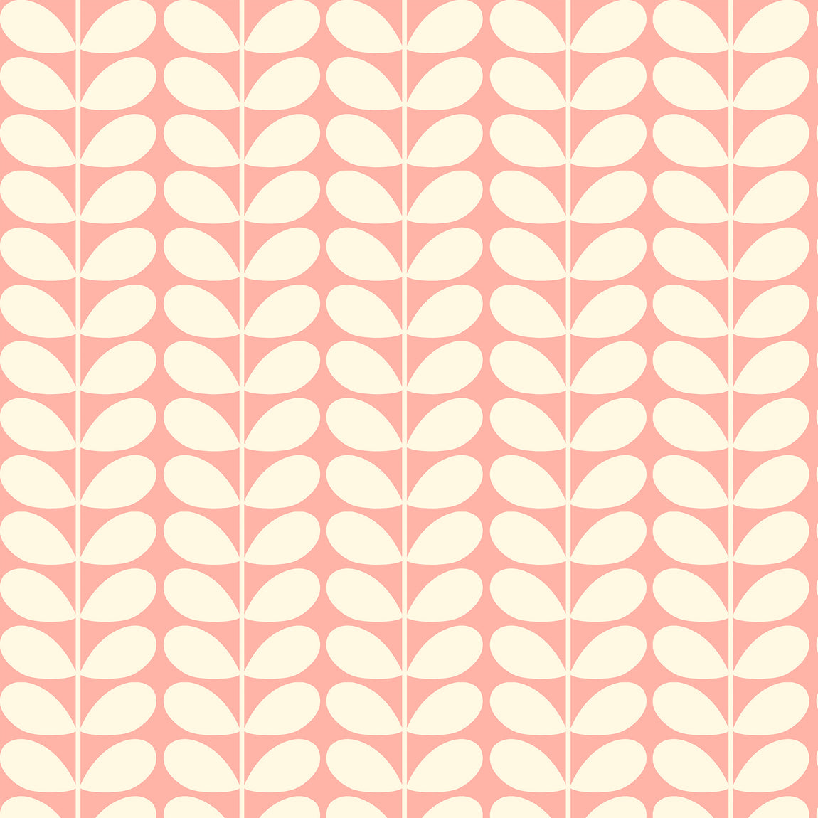 Orla Kiely Jumbo Solid Stem Translucent Made to Measure Roller Blind Pink