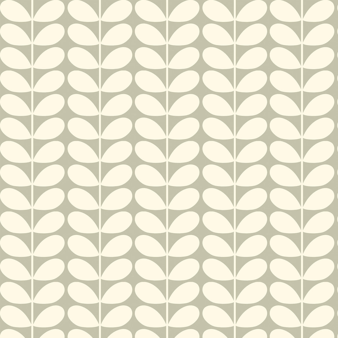 Orla Kiely Jumbo Solid Stem Translucent Made to Measure Roller Blind Pebble