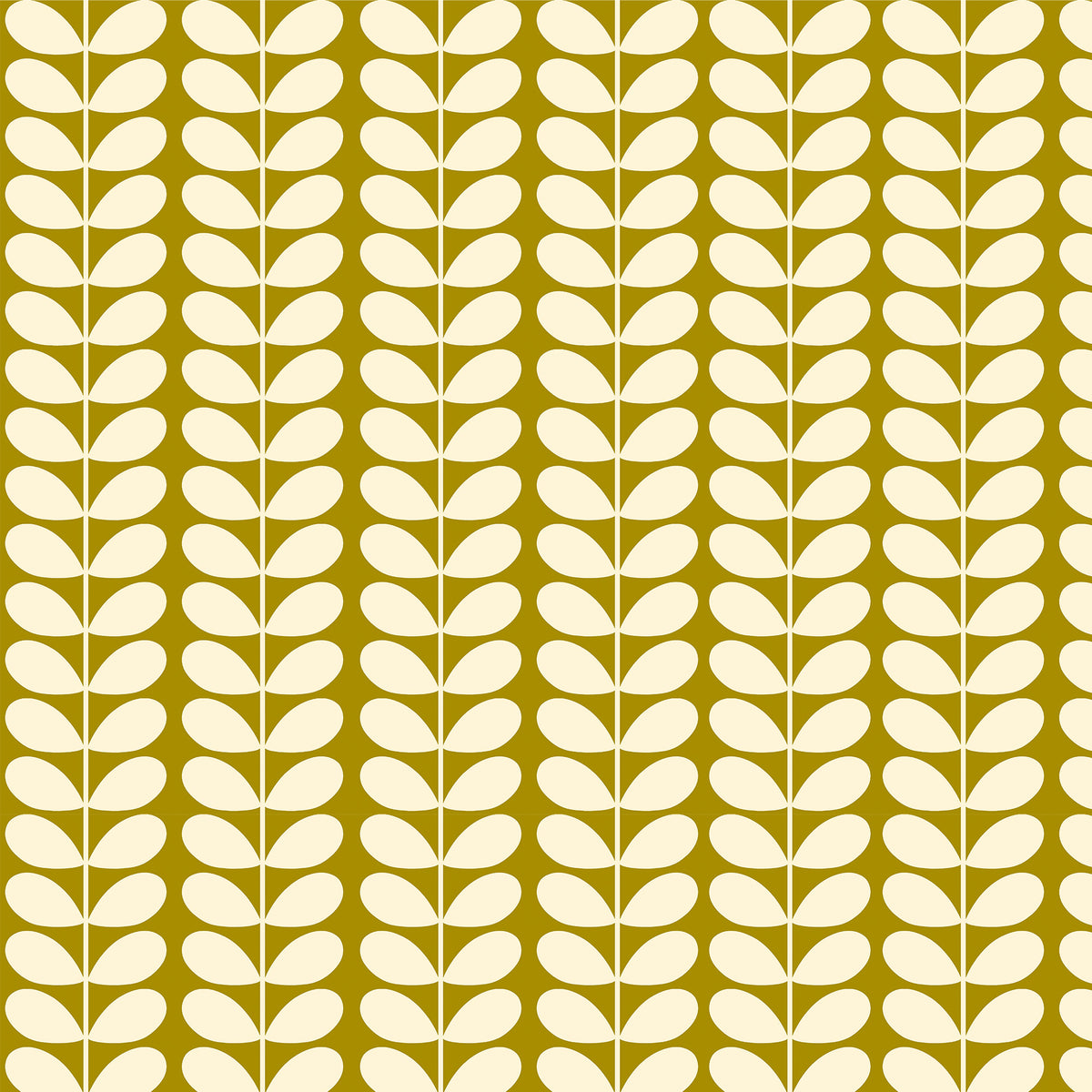 Orla Kiely Solid Stem Translucent Made to Measure Roller Blind Seagrass