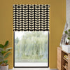 Orla Kiely Solid Stem Made to Measure Blackout Roller Blind Black