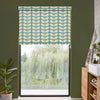 Orla Kiely Solid Stem Translucent Made to Measure Roller Blind Duckegg