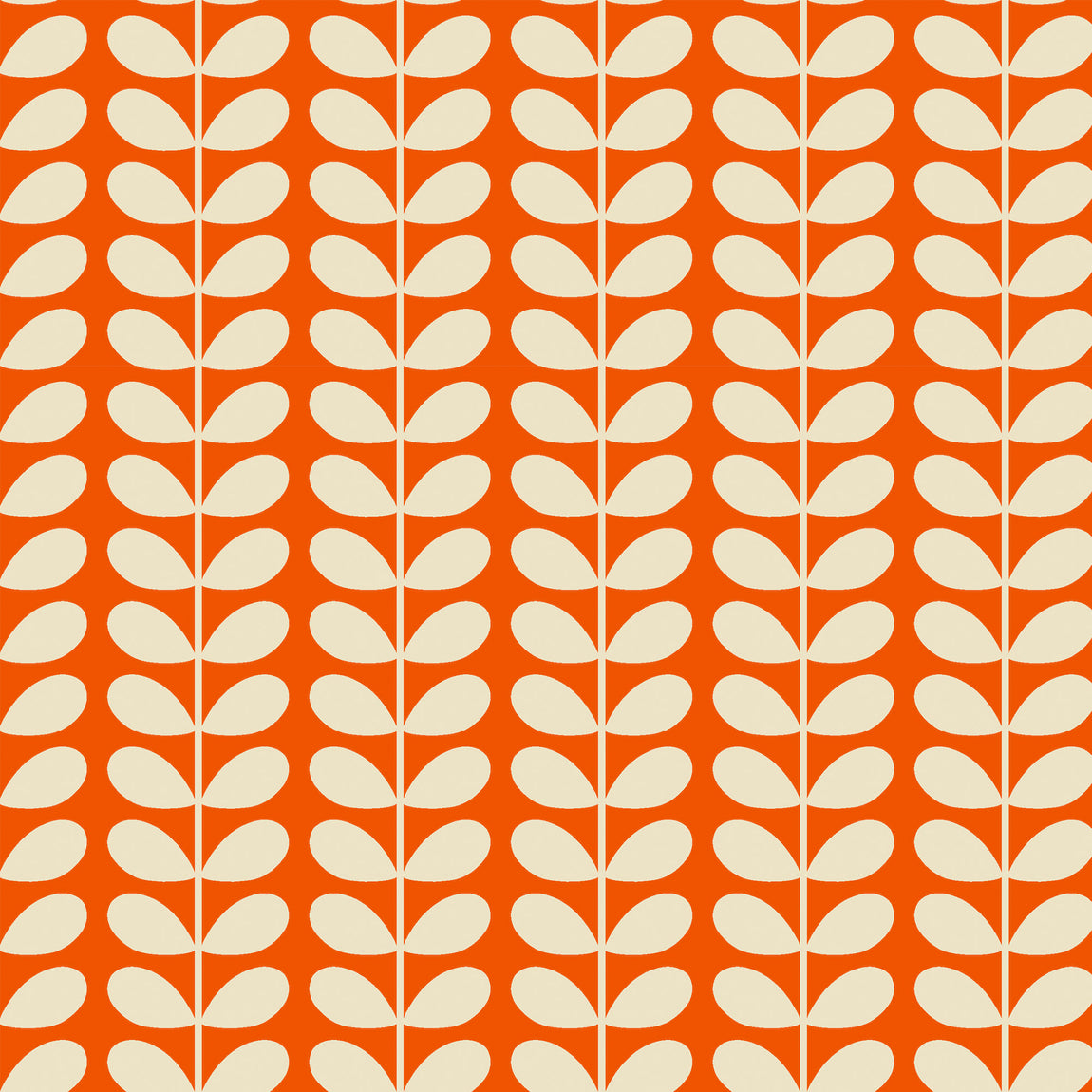 Orla Kiely Tiny Stem Translucent Made to Measure Roller Blind Tomato