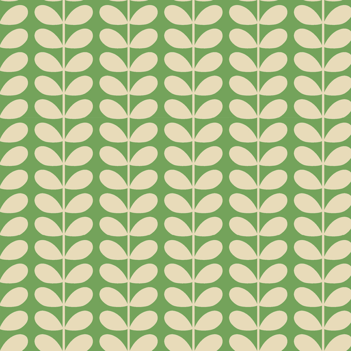 Orla Kiely Tiny Stem Translucent Made to Measure Roller Blind Green