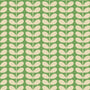 Orla Kiely Jumbo Solid Stem Made to Measure Blackout Roller Blind Green Sample Image