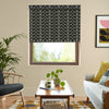 Orla Kiely Linear Stem Translucent Made to Measure Roller Blind Liquorice