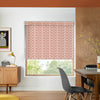 Orla Kiely Linear Stem Made to Measure Blackout Roller Blind Bubblegum