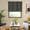 Orla Kiely Jumbo Linear Stem Translucent Made to Measure Roller Blind Liquorice