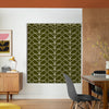 Orla Kiely Jumbo Linear Stem Translucent Made to Measure Roller Blind Kelp