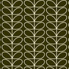 Orla Kiely Jumbo Linear Stem Translucent Made to Measure Roller Blind Kelp