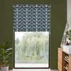 Orla Kiely Jumbo Linear Stem Translucent Made to Measure Roller Blind Marine