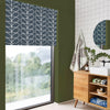 Orla Kiely Jumbo Linear Stem Translucent Made to Measure Roller Blind Marine