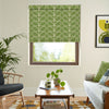 Orla Kiely Jumbo Linear Stem Made to Measure Blackout Roller Blind Chalky Green